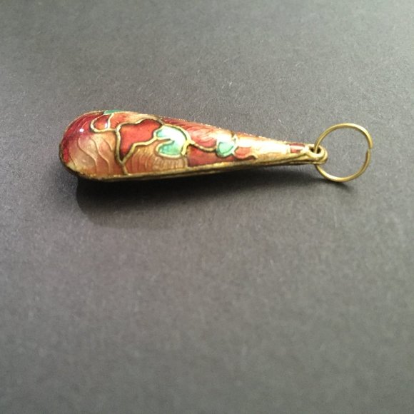 Cloissone style handmade pendant - Picture 2 of 2